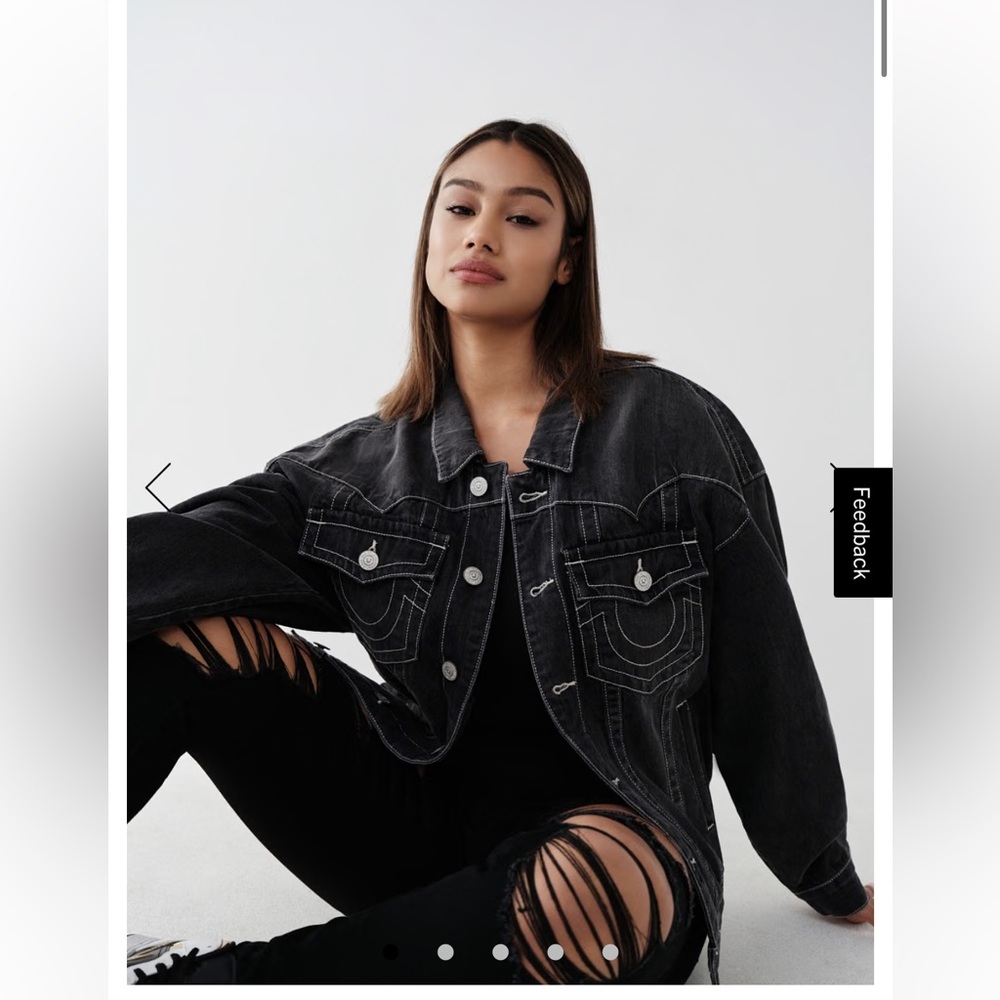 True Religion Jimmy Relaxed Denim Jacket